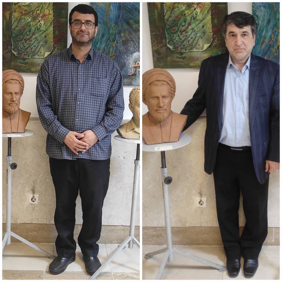 بازدید از آثار هنری نگارخانه فرهنگسرای اندیشه