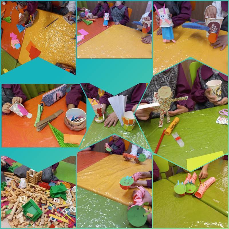 گزارش عملکرد پیش دبستان یک دوشنبه ۱۹ آبان ماه